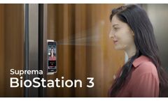 [BioStation 3] The New Door Access Experience l Suprema - Video