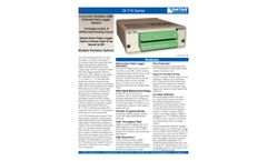Dataq - Model DI-710-EH - General-purpose Ethernet Data Acquisition System Datasheet