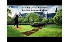Seismo Ground Sensor (UGS) Underground Seismic Buried Security System - Video