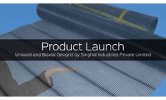 Singhal Industries Private Limited has started manufacturing Uniaxial Geogrid products