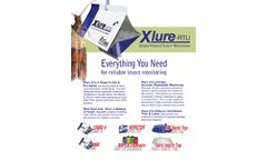 JF Oakes - Model 041-XLG-510 - Xlure Insect Recording Labels for Floor Traps - Brochure