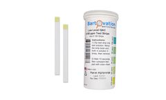 Bartovation - Model PQT01V100 - Low Level Residual Quaternary Ammonium (QAC, Multi Quat) Test Strips, 0-100 ppm [Vial of 100 Strips]