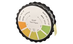 Bartovation - Model MQ400R - Restaurant Quaternary Ammonium (QAC, Multi Quat) Sanitizer Test Paper, 0-400 ppm [5 Meter Roll]