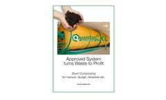 ECSAB QuantorXL - Rotary Drum Composting First Approved System - Brochure