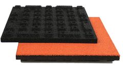 JSC-Metaloidas - Model EPDM Eco Way - Rubber Tiles