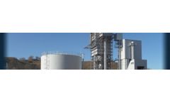 Eisenbau Heilbronn - Middle Pressure Gas Tanks in Standing Cylindrical Shape – Installation on Site