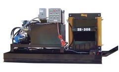 OBERG - Model SB300 - Oil Filter Baler Use Commercial Processors