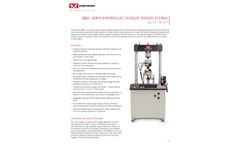 Instron - Model 8801 - Servohydraulic Fatigue Testing System - Up to 100 kN - Brochure