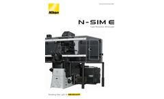 Nikon - Model N-SIM E - Super-Resolution Microscope System - Brochure