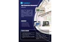 Applied Physics - Model 6162 Series - High Temperature Anemometer - Brochure