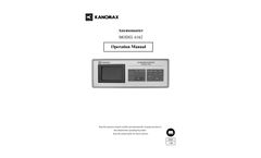 Applied Physics - Model 6162 Series - High Temperature Anemometer - Manual
