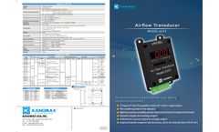 Applied-Physics - Model 6333 - Airflow Transducer - Brochure