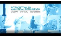 Which Analytical Instruments Can Help In Lyo Process Development & Analysis? - Video