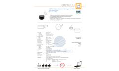 Lives - Model GMP RF F LP - Real Time Wireless Temperature Data Logger Low Profile with Flexible Sensor - Brochure