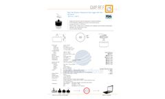 Lives - Model GMP RF F - Real Time Wireless Temperature Data Logger with Flexible Sensor - Brochure