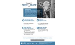 PowerPellets - High Protein Source Pellets Datasheet