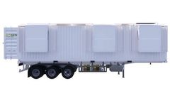 Akis - Model E-Container-CV - Mobile Solar-Powered Cold Storage Container