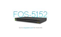 CTS FOS 10G solution helps ISPs Deploy FTTH Broadband to Cover Increased Demand - Video