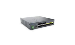 CTS - Model FOS-5112 - 8 x 100/1000Base-X SFP + 4 x 1/10GBase-R SFP+ Managed Fiber Switch
