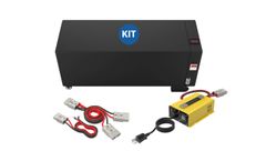 LiFePO4 - Model 36V GATOR MAX KIT - 120Ah - 5kWh Lithium-Ion Golf Cart Battery