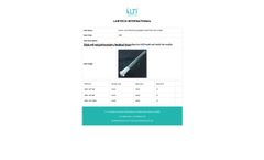 Labtech - Model 1860-ASTM - Low Profile Bushing Adapter with STEM- Brochure