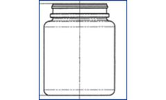 Sanner - Model B28/40 PO - Plastic Bottle for Flip-Top-Closure