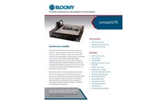 Bloomy - Model cUTS - Electronics Functional Testing Device Datasheet