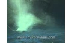 Ceramic Oxygen Diffuser ECD200 in action - Video