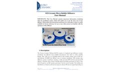 User Manual ECD MicroBubble Diffuser