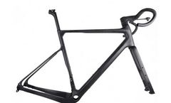 LightCarbon - Model LCG071-D - Gravel Frameset with Integrated Handlebar