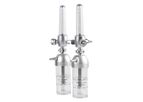 Feiyu - Model DY-Q04-4 Series - Wall-Type Hospital Use Double Connected Oxygen Regulator with Two Level Outlets