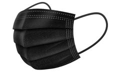 Zxmed - Model NM2201 - 3ply Black Disposable Face Mask for Kid (Non-Medical)