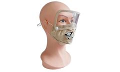Zxmed - Model ZXC-2208 - 2 IN 1 Reusable Washable Face Mask With Protective Face Shield