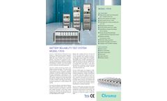 Chroma - Model 17010 - Battery Reliability Test System Datasheet