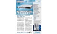 Model 62000E - 3-Channel Programmable DC Power Supply - Brochure