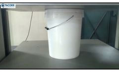 Paint Bucket / Plastic Container Compression Strength Tester - Video