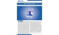 Pacorr - Model PCDCT-30D - Drum Compression Tester - Brochure