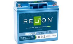 RELiON - Model RB20-LT - 12V 20Ah Cold Weather Lithium Batteries