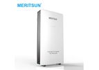 Model 5KWh - Patented Technology Meritsun Power Storage Battery Solar Energy System Built In Inverter and Lithium Battery