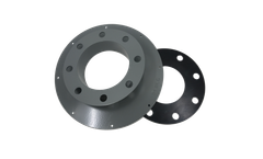 BinMaster - Model 730-0756 - 10° Mounting Plate with 4" ANSI Flange