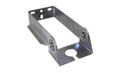 BinMaster - Model 730-0789 - 1.0 Inch Opening, 8.0 Inch SS Wall Mount Bracket