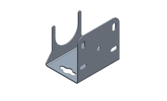 BinMaster - Model 730-0791 - 1.5 Inch Opening Ceiling Mounted SS Bracket