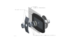 BinMaster - Model AB-MKR-730-0513 - Rectangular External Mounting Kit for Airbrator