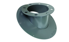 BinMaster - Model 730-0748 - 30° Mounting Plate with 4" ANSI Flange