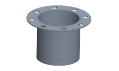 BinMaster - Model 730-0793 - Welded 6" Long Spool Piece with 4" ANSI Flange