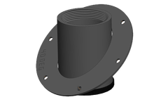 BinMaster - Model M9 - 40°-NPT-416-0402 - 3" Mounting Plate
