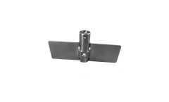 BinMaster - Model 299-0938 - Mini-Rotary Single-Vane, SS Rectangular Paddle for 8 Mm Shaft