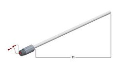 BinMaster - Model P11-530-0232 - Teflon Sleeved Stainless Steel Cable Extension