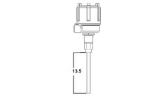 BinMaster - Model P94-530-0862 - 13.5" Unshielded Bare Bendable Probe