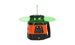 Johnson - Model 40-6544 - Electronic Self-Leveling Horizontal & Vertical Rotary Laser Kit with GreenBrite Technology